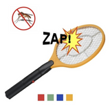 Household Insect Repellents: BUG ZAPPER RACKET Fly Mosquito Pest Swatter Net Racquet Electric Insect Killer
