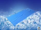 Gym Equipment & Accessories: INSTANT COOLING TOWEL UPF 50+ Ice Cold Sport Sweat Absorbing Chemical Free 66x43