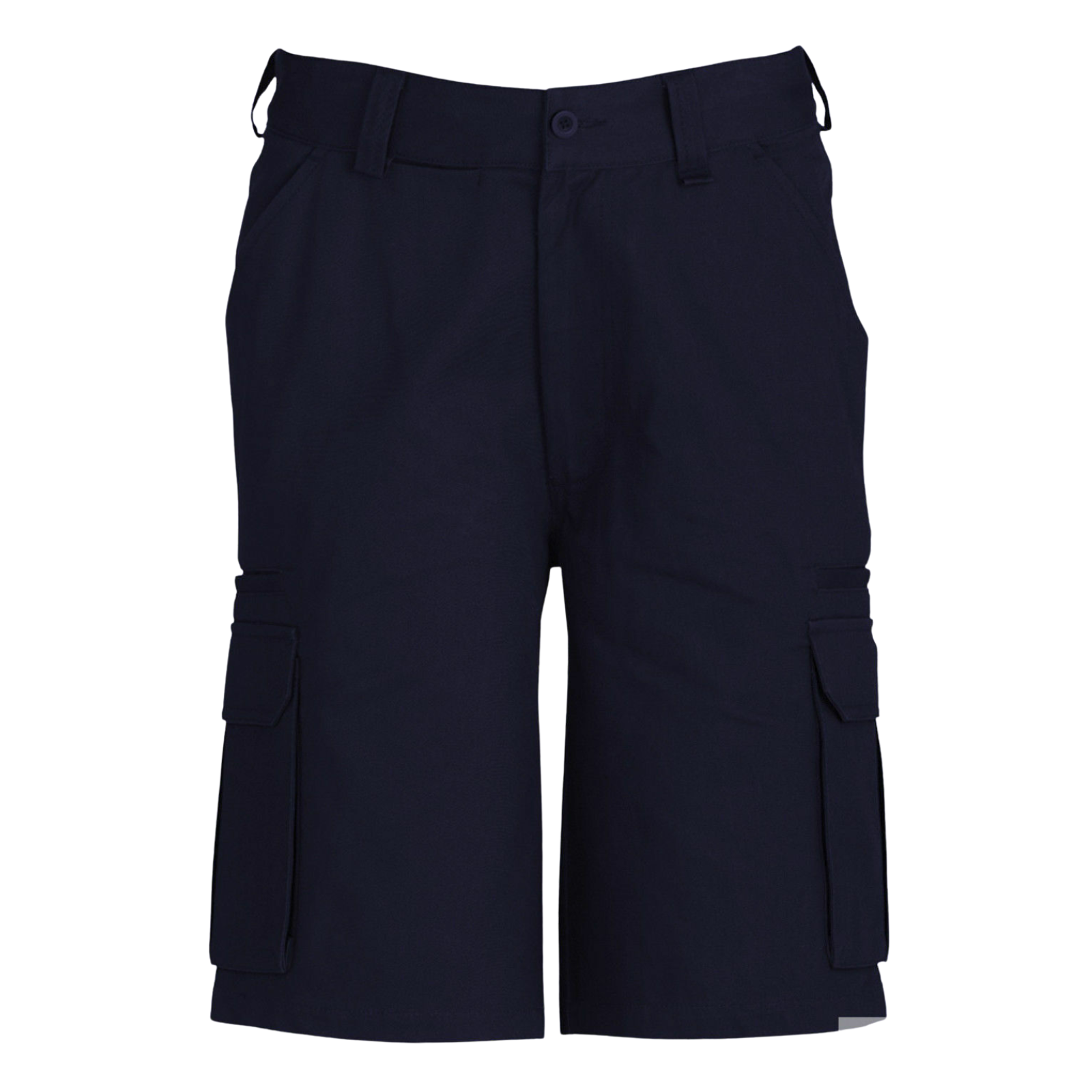 Mens CARGO SHORTS All Sizes 100% COTTON Drill Heavy Work Tradie Military - Navy - 97""