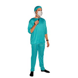 Costumes & Accessories: Mens Adult Doctor Costume Dr Surgeon Scrubs Halloween Fancy Party Hospital