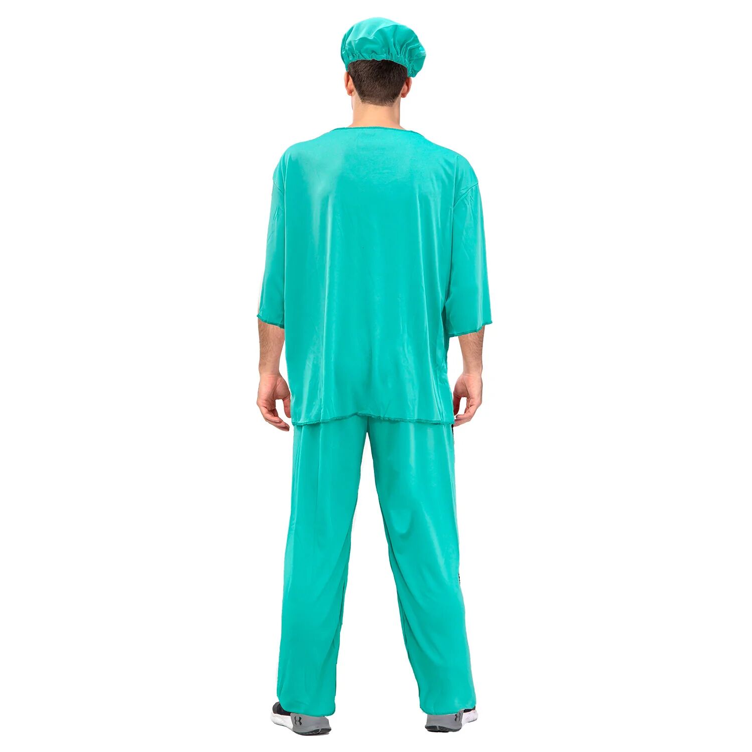 Costumes & Accessories: Mens Adult Doctor Costume Dr Surgeon Scrubs Halloween Fancy Party Hospital