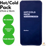 Supports & Braces: HOT COLD PACK Reusable First Aid Ice Heat Gel Packs Microwaveable Pain Relief