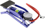 Bicycle Parts: Foot Air Pump High Pressure Gauge Tyre Tire Inflator Air Bed Bike Ball