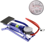Bicycle Parts: Foot Air Pump High Pressure Gauge Tyre Tire Inflator Air Bed Bike Ball