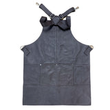Aprons: BUFFALO LEATHER APRON Cooking Chef Hairdresser Waterproof Durable Quality - Brown
