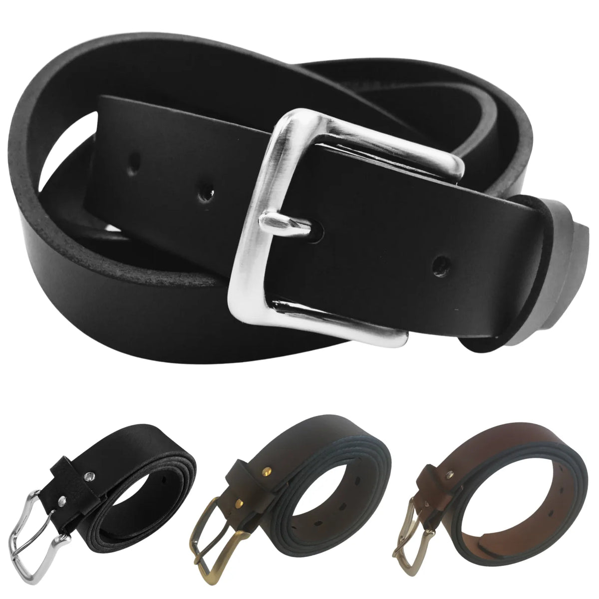 Genuine Full Grain Leather Belt Mens Jeans MADE IN AUSTRALIA Premium Quality