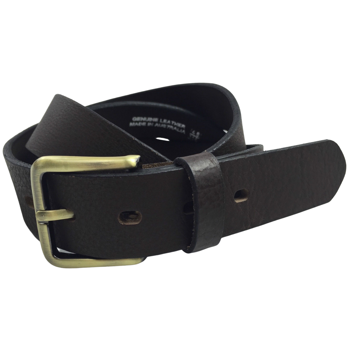 Genuine Full Grain Leather Belt Mens Jeans MADE IN AUSTRALIA Premium Quality