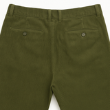 Men's Pants & Chinos: MENS CORDUROY PANTS Trousers Cords Casual STRETCH COTTON Size 32""-44"" Adjustable - Olive (89) - 97 (38"")