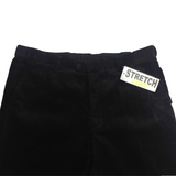 Men's Pants & Chinos: MENS CORDUROY PANTS Trousers Cords Casual STRETCH COTTON Size 32""-44"" Adjustable - Black (99) - 87 (34"")