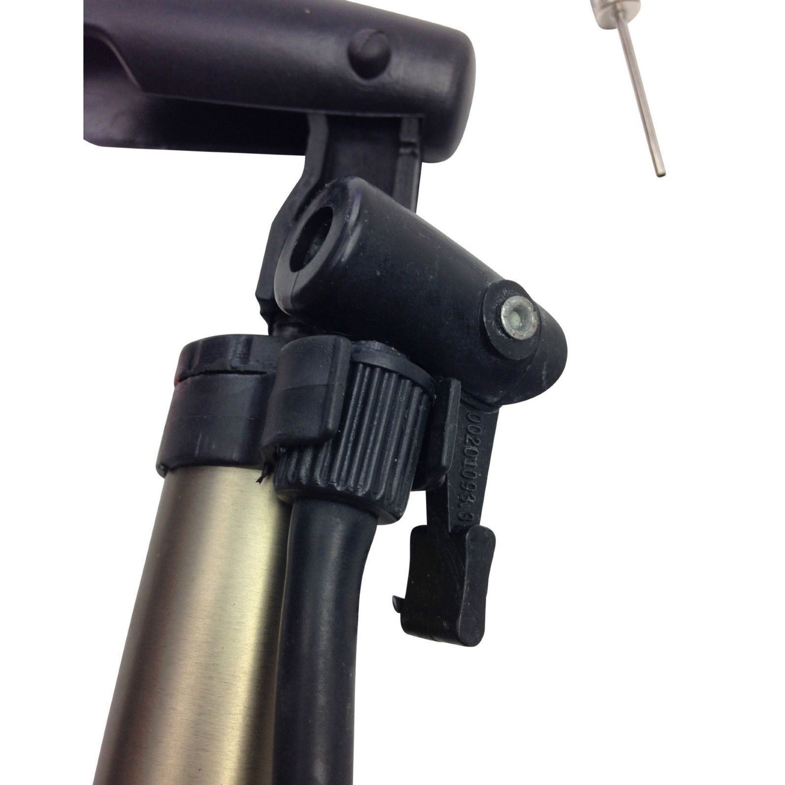 Bicycle Parts: MINI BICYCLE AIR PUMP Bike Hand Ball Inflator Portable Cycling Tyre Aluminium