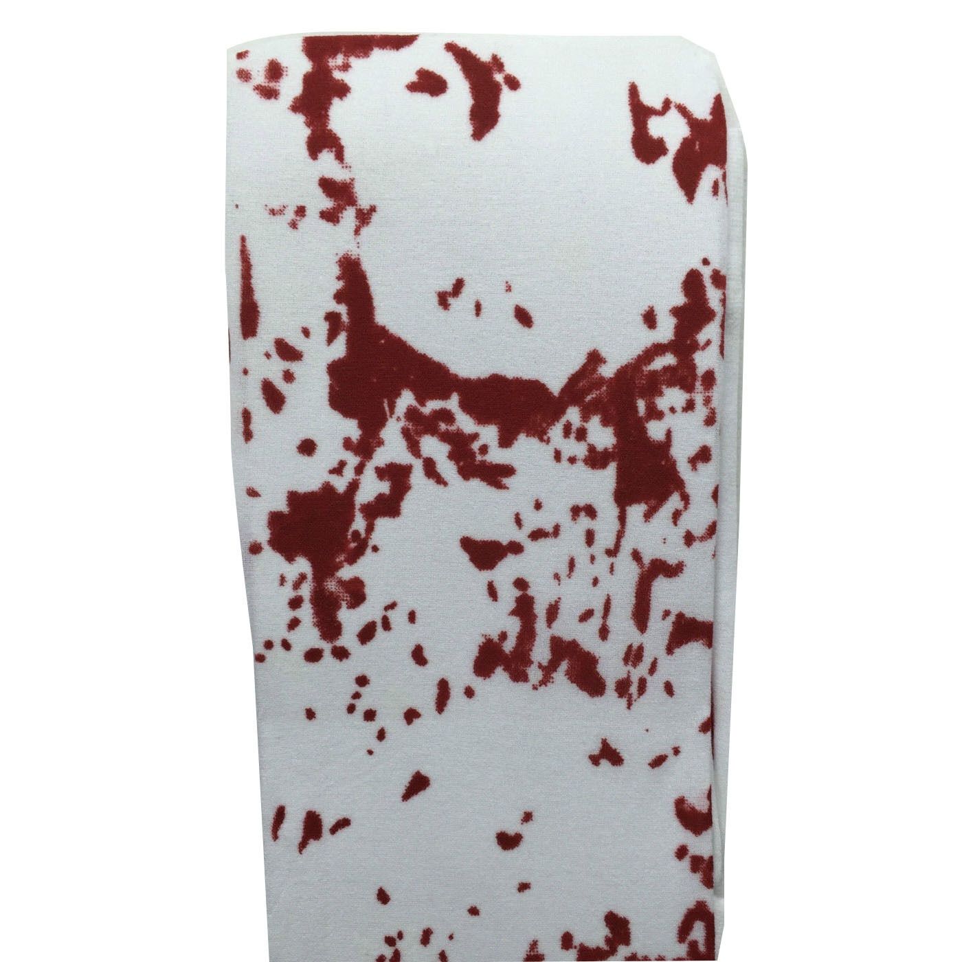 Over Knee Stay Up Stockings Hosiery Party Costume Socks - Fake Blood Splash