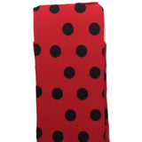 Women's Socks & Hosiery: Stay Up OVER THE KNEE SOCKS Stockings Hosiery Party Costume Stockings - Ladybug Polka (Red/Black)