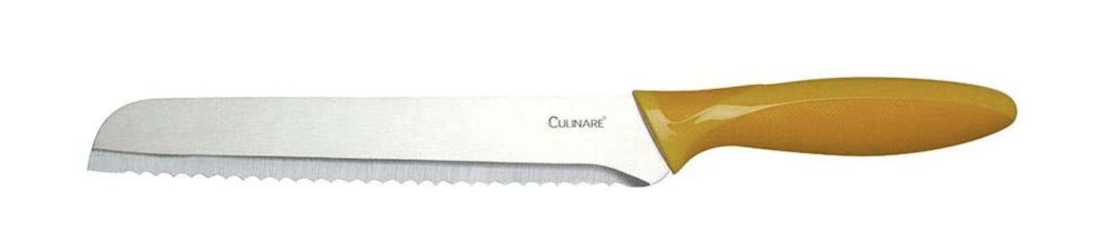 Kitchen Knives: 20.5cm Culinare Bread Knife Stainless Steel Kitchen Chef with Cover