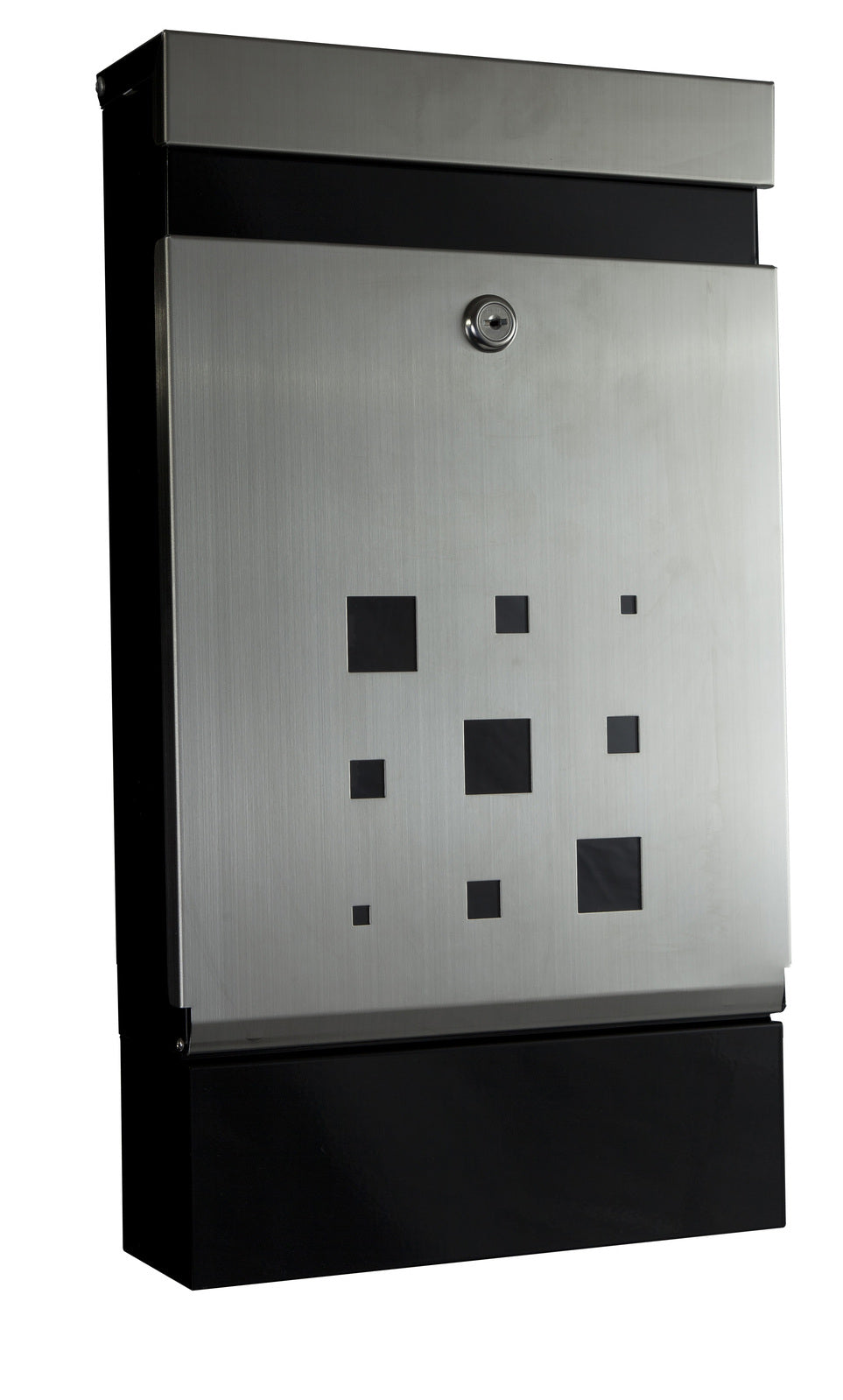 Building Materials: Sandleford  Letter Box Caddy Stainless Steel Lockable Mailbox - Wall Mounted
