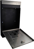 Building Materials: Sandleford  Letter Box Caddy Stainless Steel Lockable Mailbox - Wall Mounted
