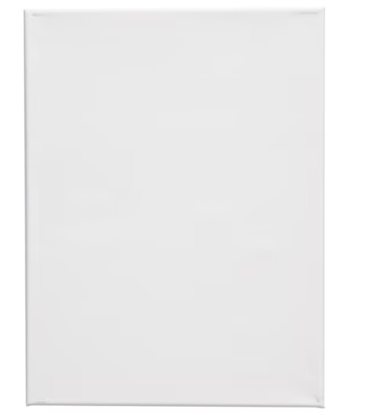 Arts & Crafts: Premium Artist Stretched Blank Canvas Cotton Deep Edge Oil Acrylic 12 x 16"