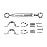 Building Materials: Pinnacle Hardware 316 Marine Grade Stainless Steel Eye/Eye Turnbuckle Balustrading Kit CHS032