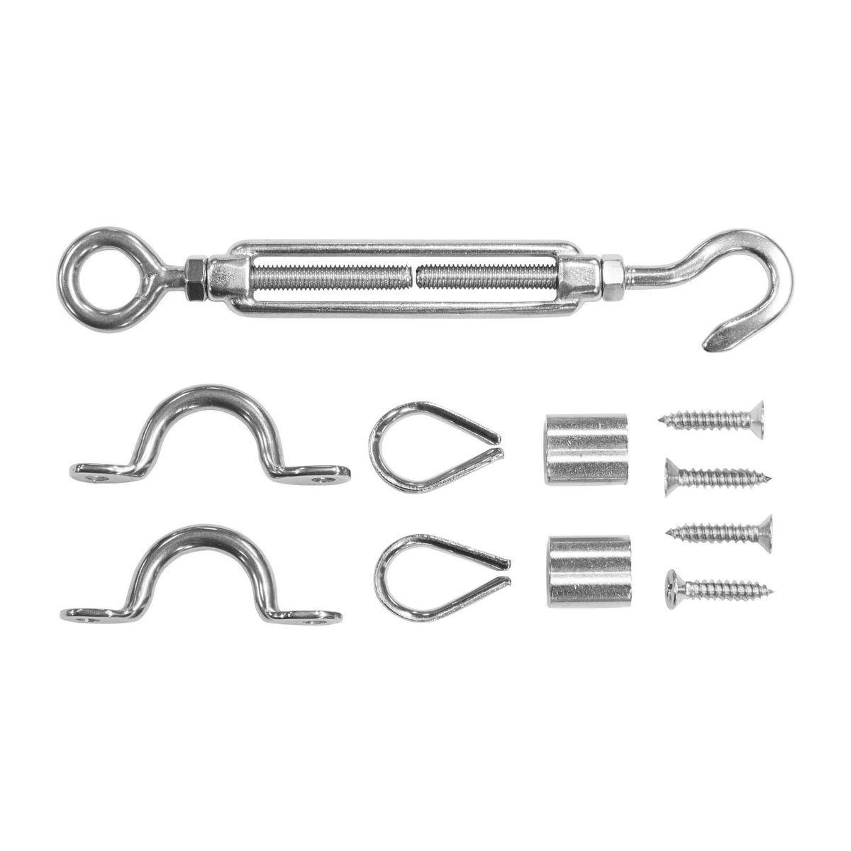 Pinnacle Hardware 316 Stainless Steel Marine Grade Hook/eye