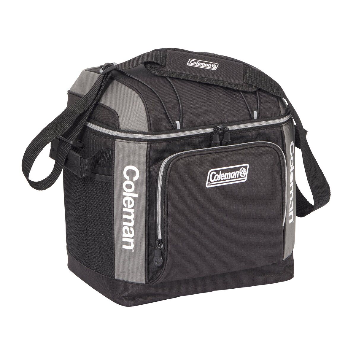 Camping Appliances: Coleman 30 Can Soft Cooler Insulated Outdoor Camping Picnic Bag in Black
