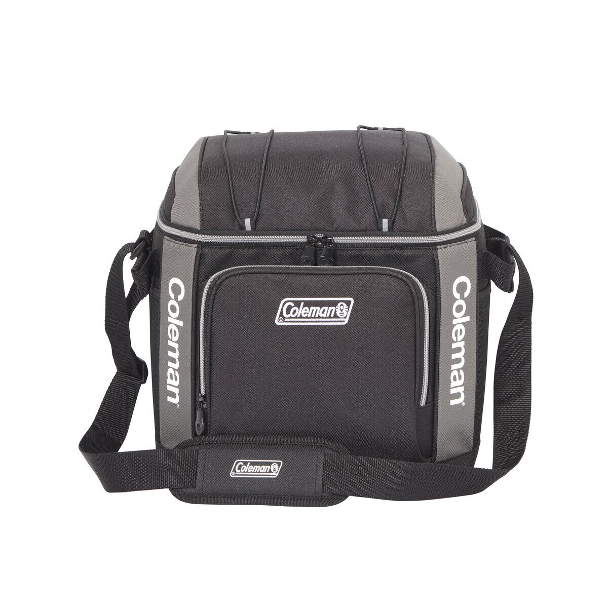 Camping Appliances: Coleman 30 Can Soft Cooler Insulated Outdoor Camping Picnic Bag in Black