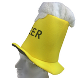Costumes & Accessories: BEER HAT Drinking Mug Party Costume Accessory Fancy Dress Cap Halloween Unisex