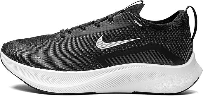 Nike Womens Zoom Fly 4 Running Shoes Sneakers - Black/White-Off Noir-Anthracite