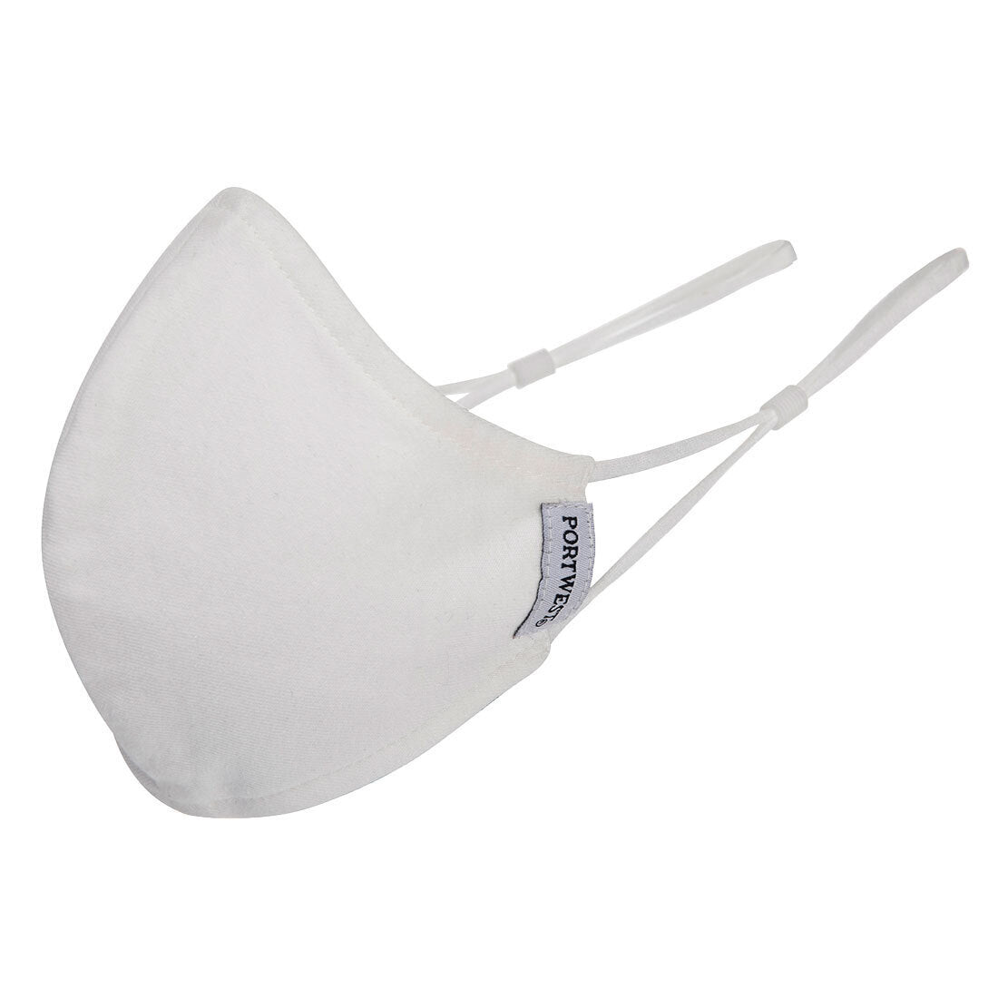Work Safety Protective Equipment: 100% Cotton Face Mask Washable Reusable Mask Protect Anti-Microbial Fabric Mouth Cover