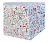 Bed Sheets: Queen Luxury 100% Cotton Flannelette Fitted Bed Sheet Xmas Flannel - Christmas