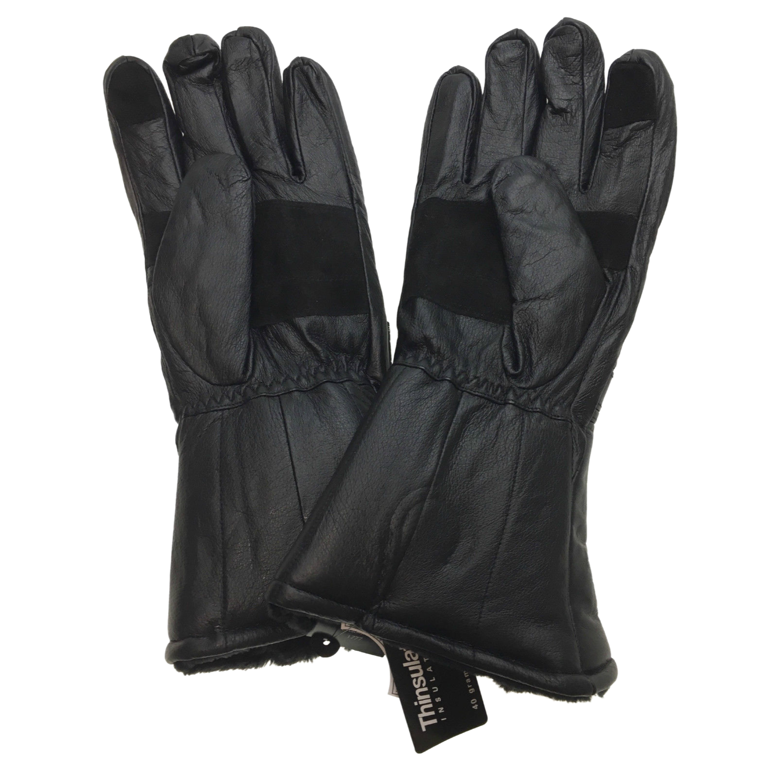 Scooter Accessories: 3M Winter Motorbike Bike Waterproof Gloves Leather Motor Bicycle Motorcycle - Black - L