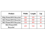 Postage Satchels & Boxes: Enviro Recycled Courier Satchels Poly Mailer Bag Accredited Self Sealing Shipping - 5kg (510x435x50mm) - 500pcs
