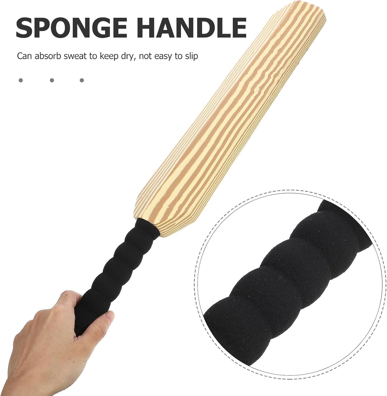 Netball & Netball Accessories: Kids Soft Foam Sturdy Cricket Bat & Ball Set 58cm Backyard Beach Sports Toy Kit