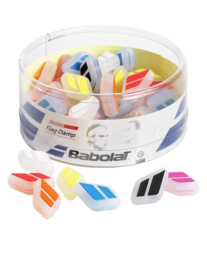 Babolat Tennis Racquet Flag Dampener - Assorted Colour