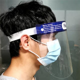 Work Safety Protective Equipment: 12x Safety Full Face Shield Clear Glasses Anti-Fog Eye Protector Shop Dental