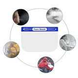 Work Safety Protective Equipment: 12x Safety Full Face Shield Clear Glasses Anti-Fog Eye Protector Shop Dental