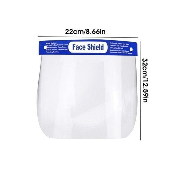 Work Safety Protective Equipment: 12x Safety Full Face Shield Clear Glasses Anti-Fog Eye Protector Shop Dental