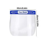 Work Safety Protective Equipment: 12x Safety Full Face Shield Clear Glasses Anti-Fog Eye Protector Shop Dental