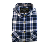 Men's Shirts: Mens Flannelette Shirt 100% Cotton Check Authentic Flannel Long Sleeve Vintage - Burgundy - S