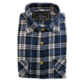 Men's Shirts: Mens Half Placket Flannelette Long Sleeve Pullover Shirt 100% Cotton Check Authentic Flannel  - Burgundy - S