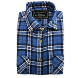 Men's Shirts: Mens Half Placket Flannelette Long Sleeve Pullover Shirt 100% Cotton Check Authentic Flannel  - Burgundy - S