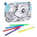 Arts & Crafts: DIY Funbox Colour-In Pencil Case with 4 Markers