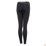 Women's Activewear: DIADORA Ladies Compression Sports Full Length Tights Gym Yoga - Black - 14