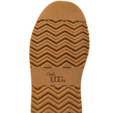Jillaroo Womens UGG Boots Genuine Sheepskin Suede Leather Moccasins - Chestnut - 5