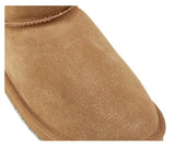 Jillaroo Womens UGG Boots Genuine Sheepskin Suede Leather Moccasins - Chestnut - 6
