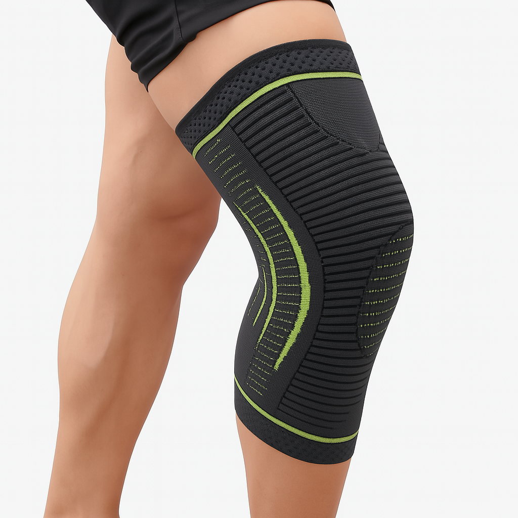 Supports & Braces: 1x Premium Knee Support Compression Sleeve Leg Brace