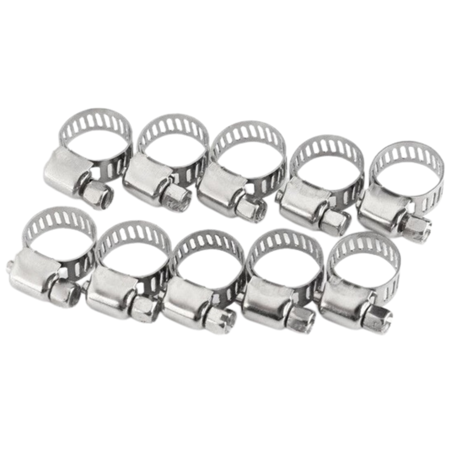 Automotive Repair & Speciality Tools: 10pcs Hose Clamp Cars Motorcycle Fuel Line Jubilee Petrol Pupe Clips Garden DIY Tools