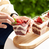 288x Premium Plastic Square Dessert Cups BPA Free Extra Strong Bulk