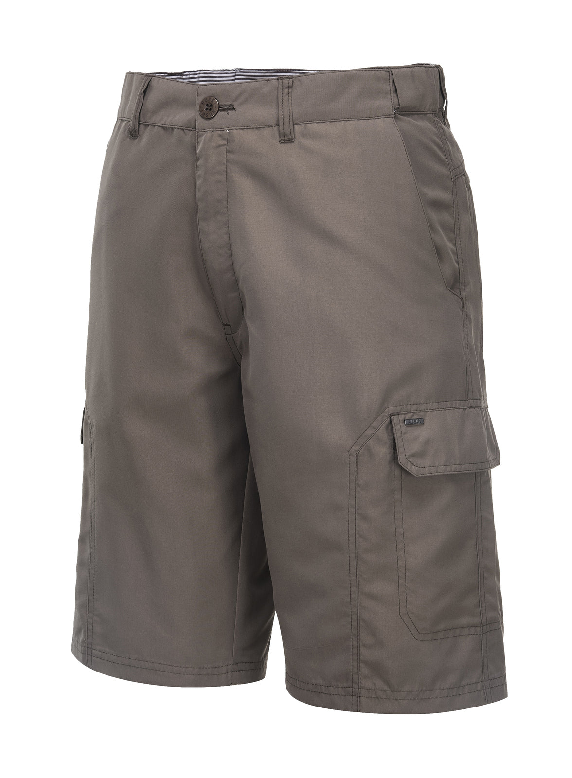 Men's Shorts: HUSKI Cargo Shorts Mens Cascade Microfibre Flexi Fit Short Army Military 515206 - Clay - 3XL (107cm Waist)