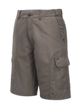 Men's Shorts: HUSKI Cargo Shorts Mens Cascade Microfibre Flexi Fit Short Army Military 515206 - Clay - 4XL (112cm Waist)