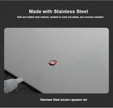 Kitchen Utensils: 3x Stainless Titanium Steel Anti-Bacterial Mildew-Proof Cutting Chopping Boards
