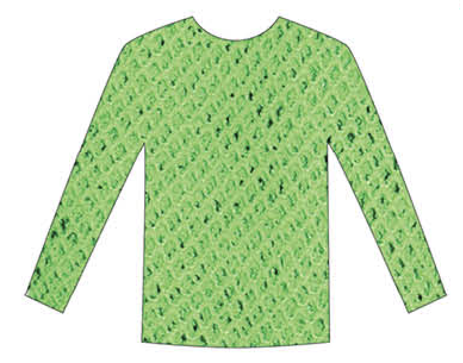 Womens Fishnet Mesh Top Long Sleeve Sheer See Through Costume - Fluro Green